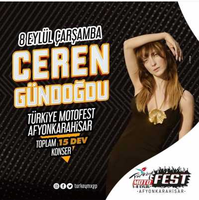 Ceren GÜNDOĞDU Konser Afişi